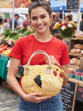 Chicken Purse Handbag Unusual Unique Fun Weird Conversation Starter